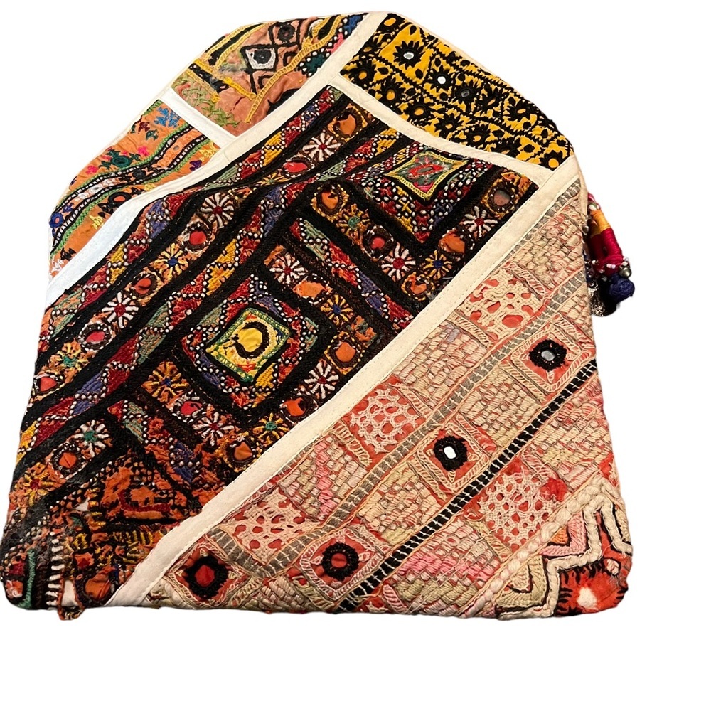 Noonday Multi Colored Clutch Purse Cloth - Picture 4 of 9